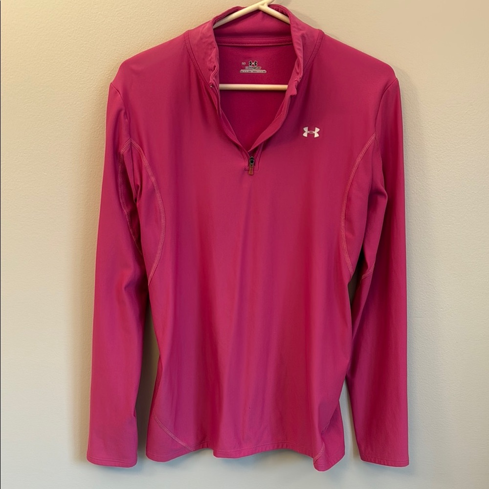Under Armour Pink Long Sleeve Pullover